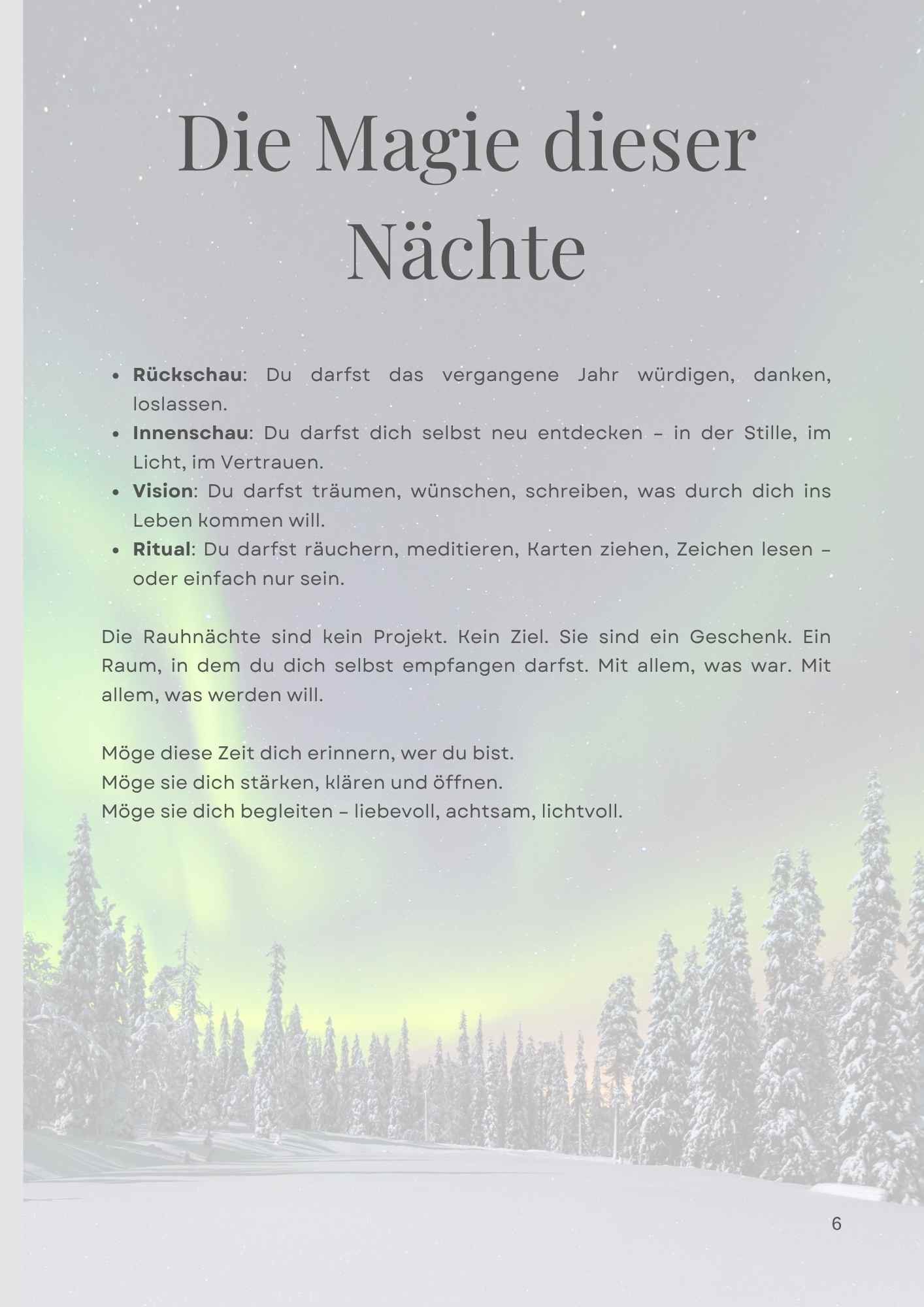 Rauhnachtsjournal – Deine Reise durch die zwölf Nächte – Bild 3