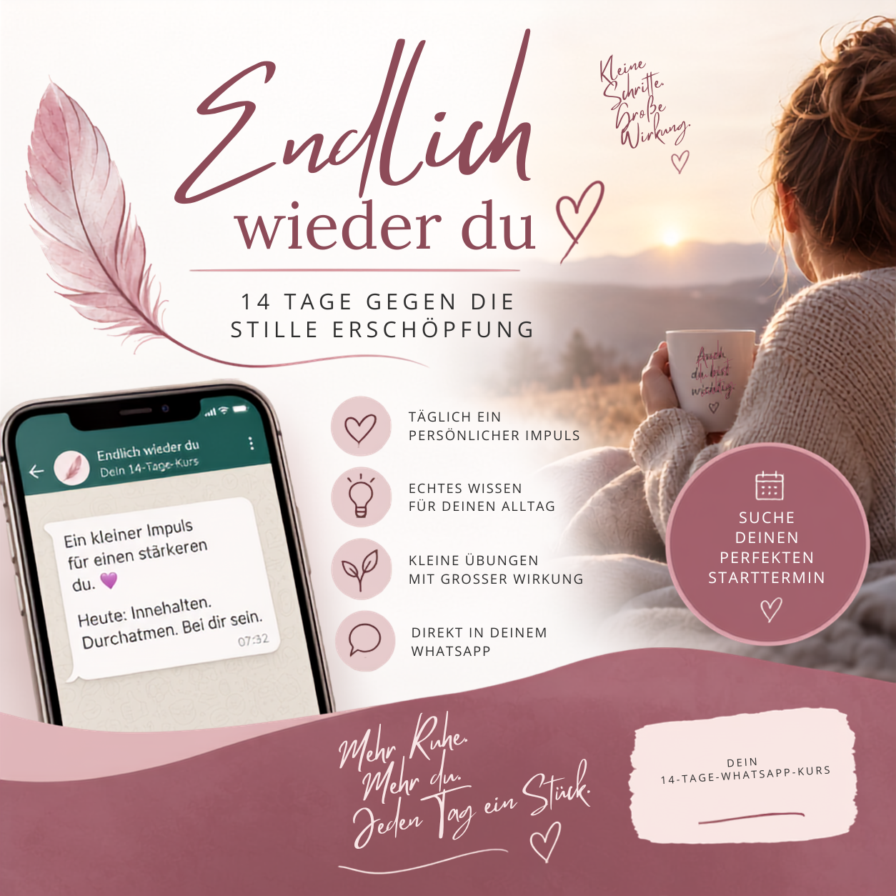 Endlich wieder du – 14 Tage gegen die stille Erschöpfung